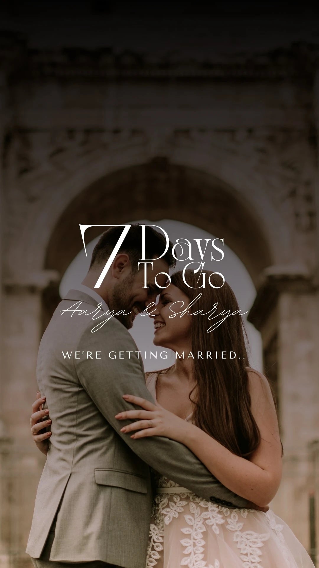 Instagram Wedding Countdown