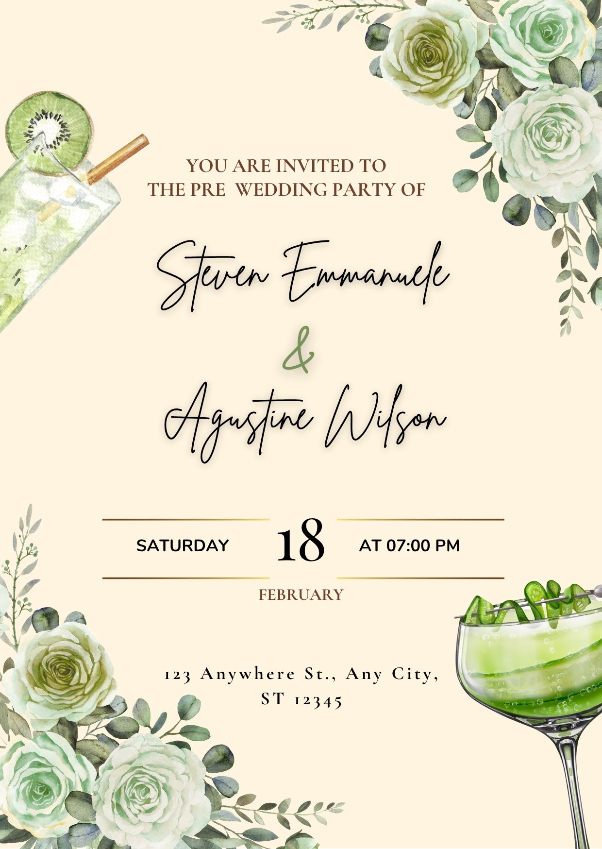 Pre-Wedding Party Invites